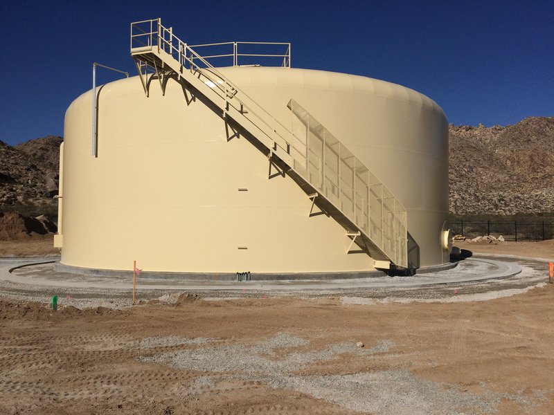 Valley Crest Tank in Apple Valley, California