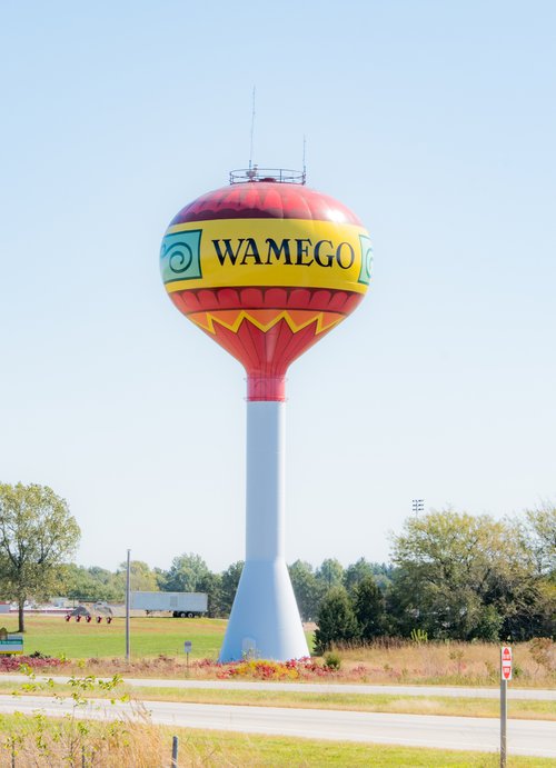 Wamego Water Tank Coated with HydroFlon